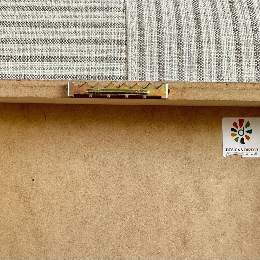 Home Bandana Print Wrapped Canvas Wall Art